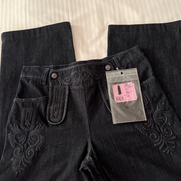 VINTAGE Chanel pants size 44 - Picture 8 of 12